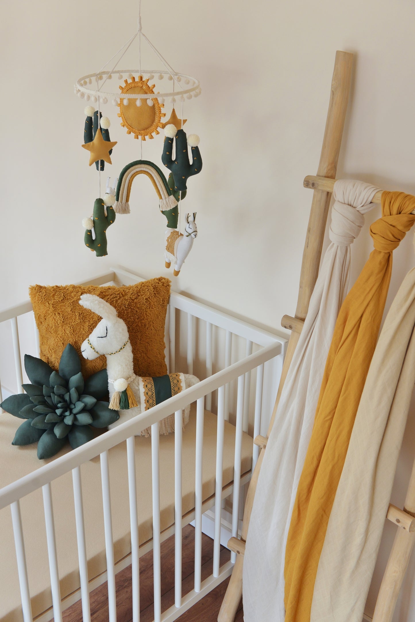 Forrest Green Succulent Pillow