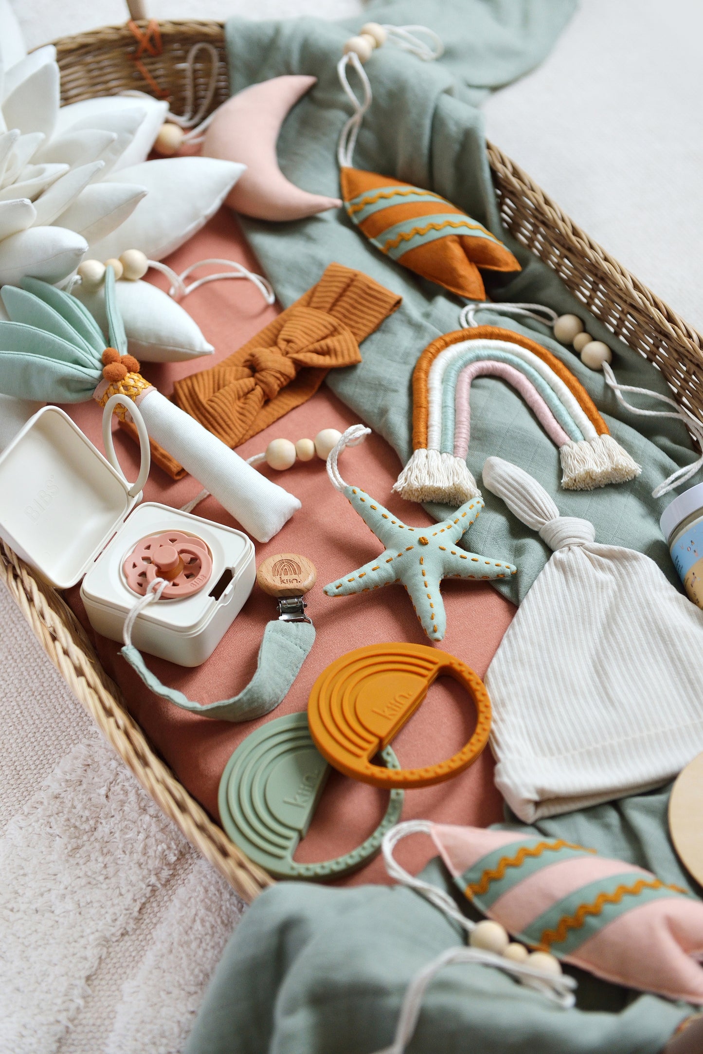 Girly Surf and Rainbow Baby Play Gym Toys