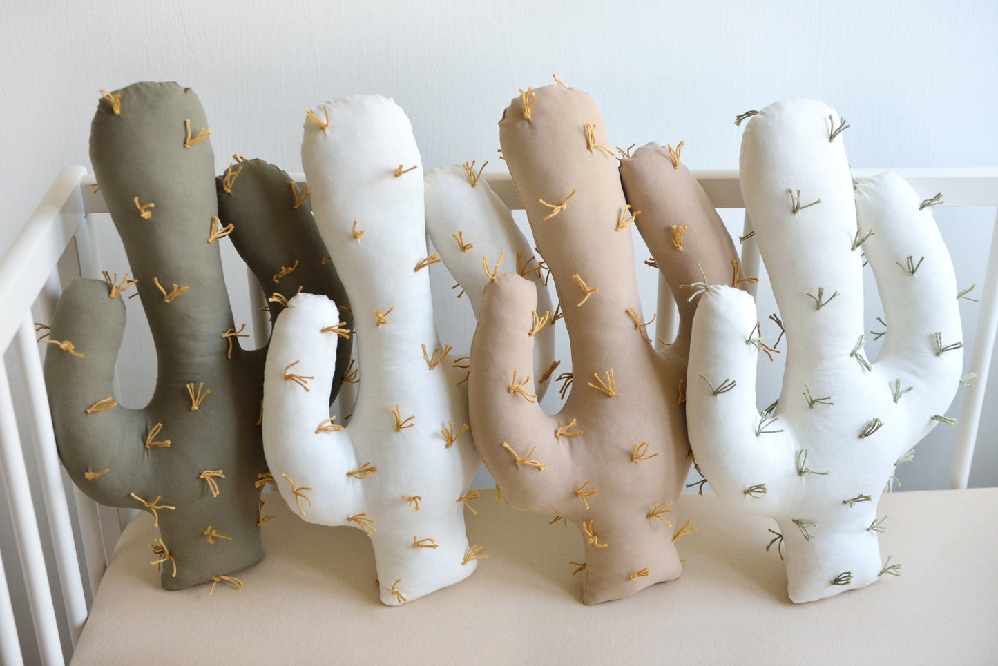 Earthy Boho Cactus Pillow