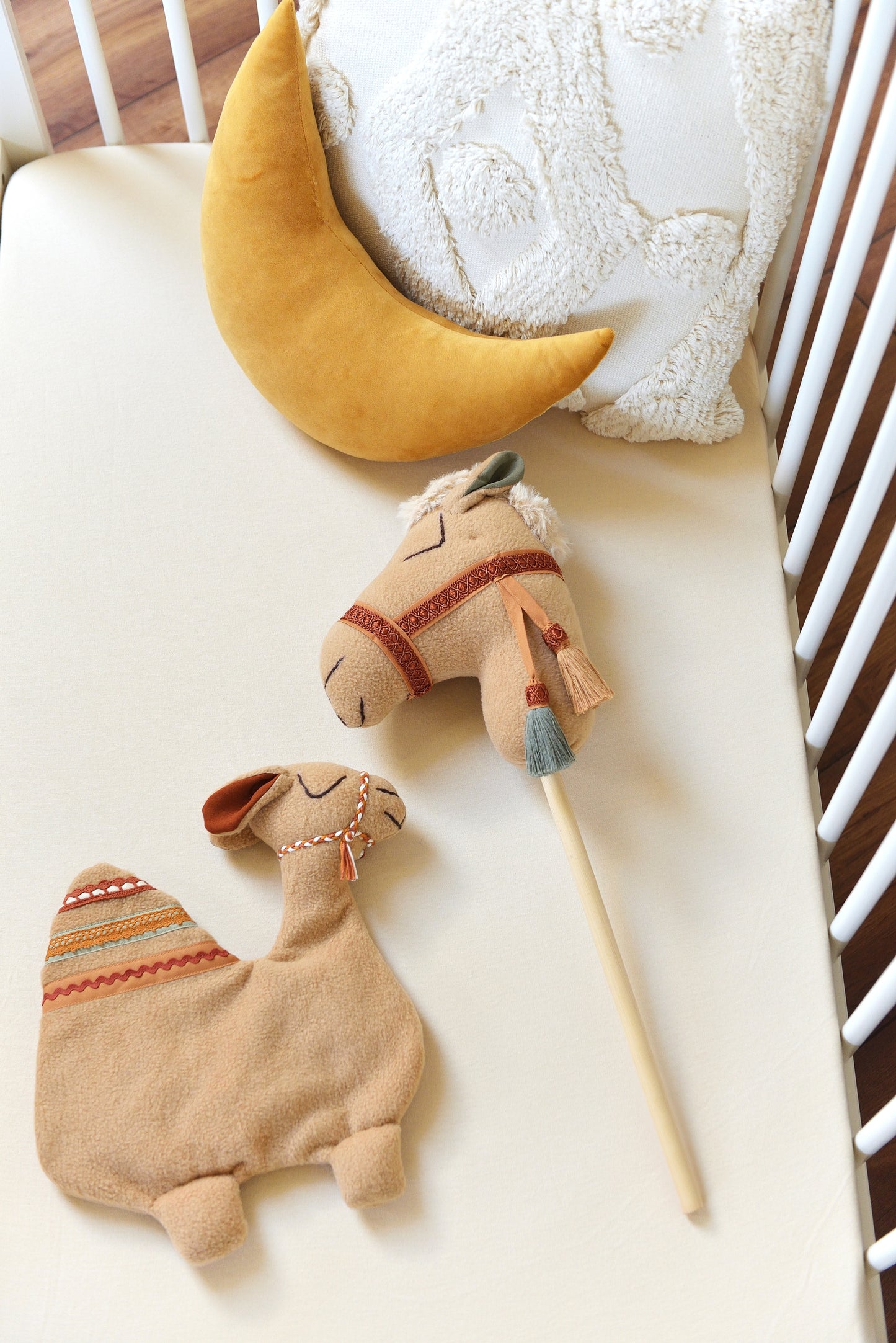 Camel Boho Kids Pretend Play Toy and Lovey Set