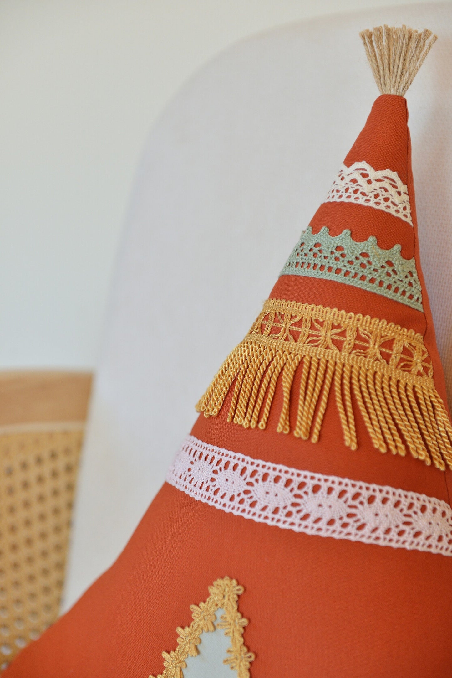 Teepee and Moon Decor Pillow Set