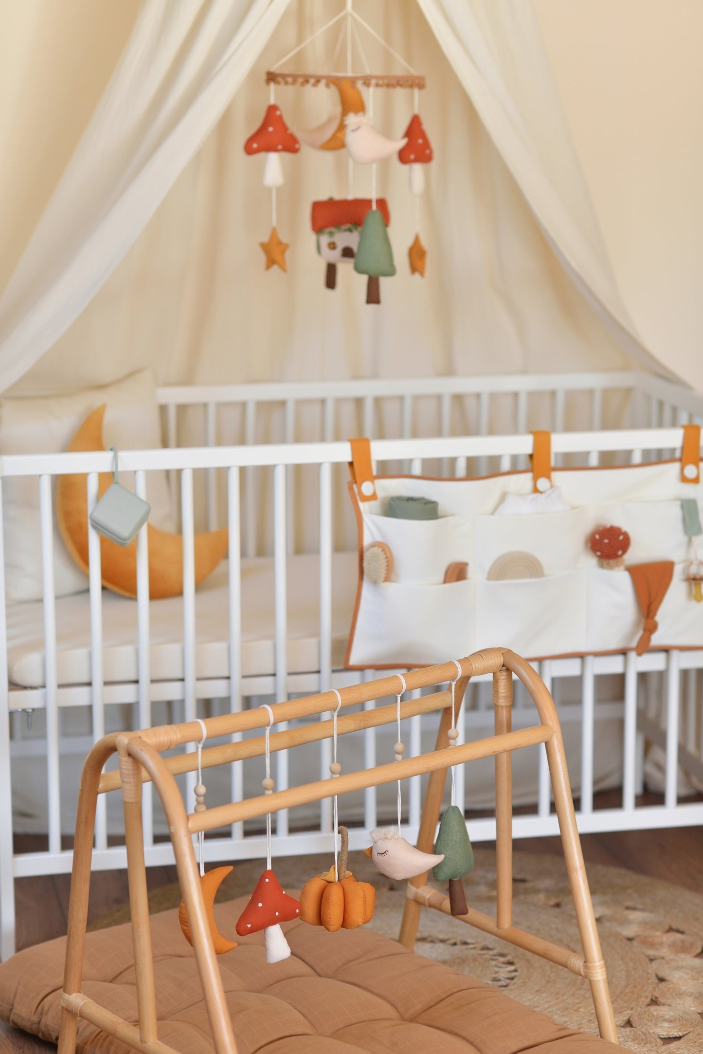 Cottagecore Magic Baby Play Gym Toys