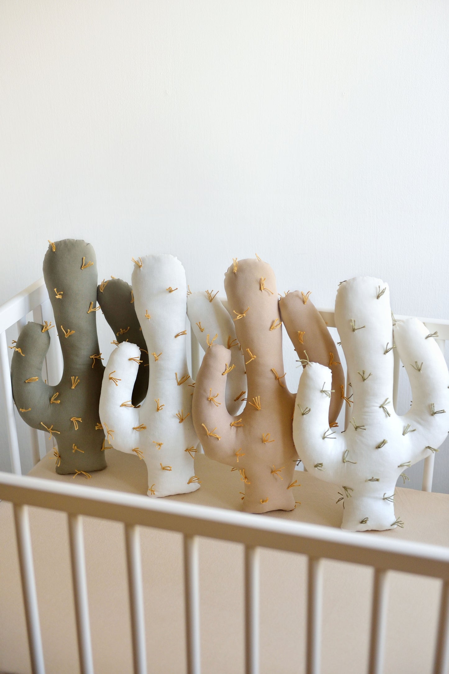 Earthy Boho Cactus Pillow