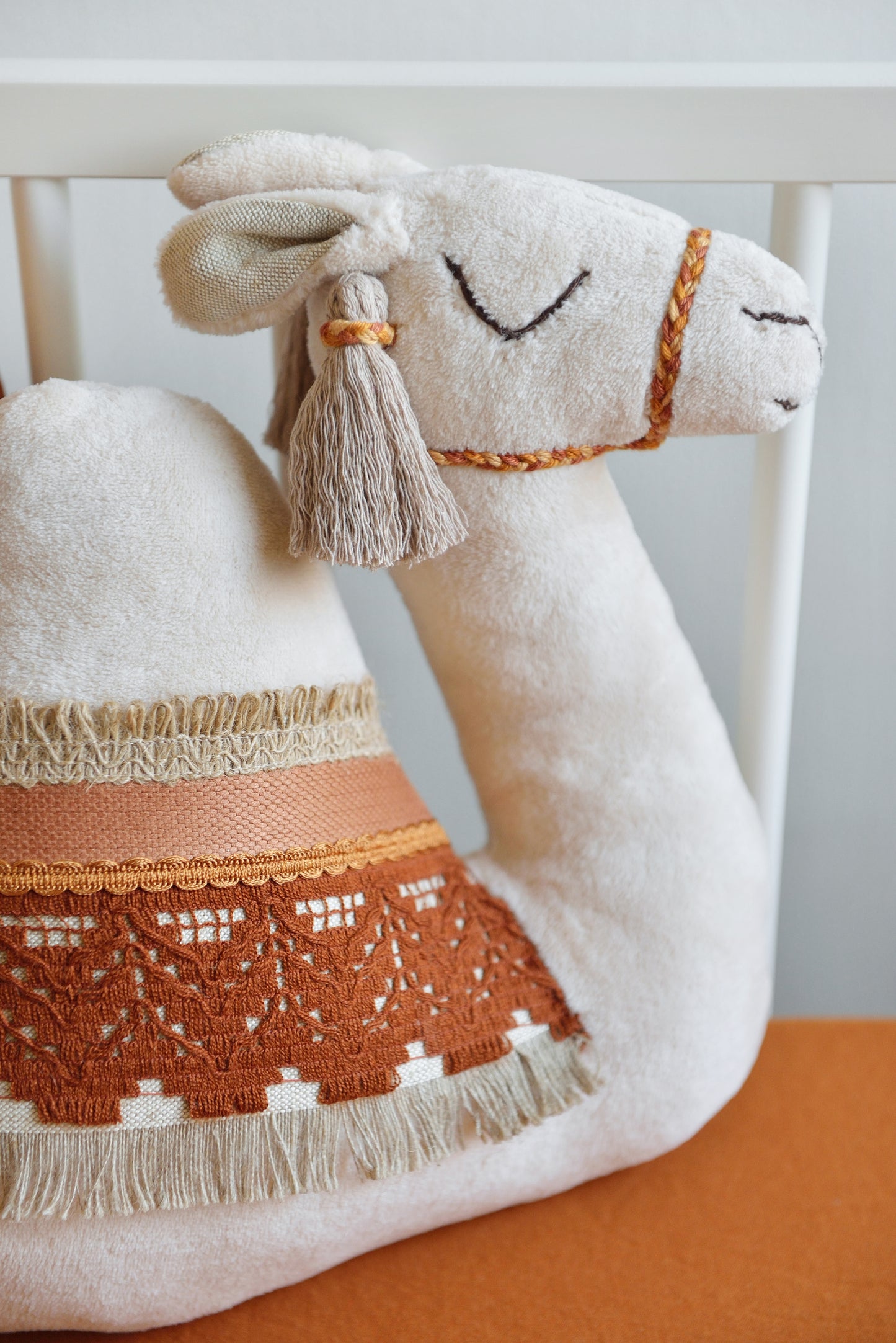 Sunset, the Camel - Handmade Boho Decor Pillow