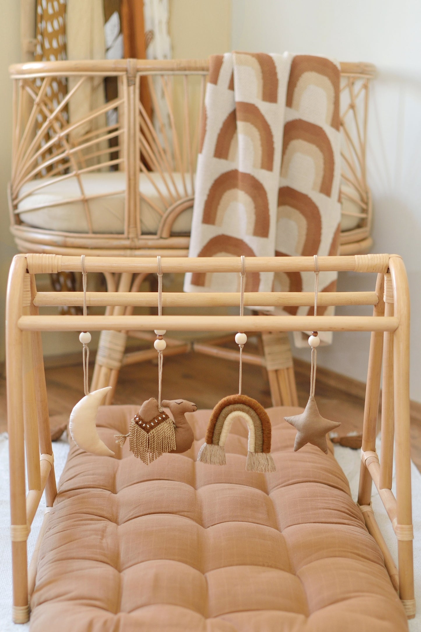 Desert Rainbow Baby Play Gym Toys