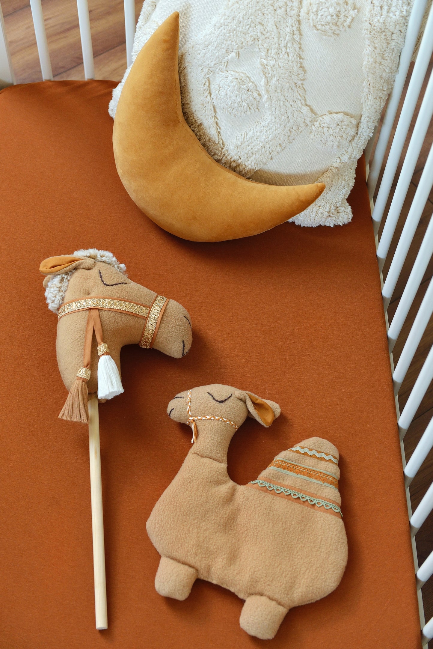 Camel Boho Kids Pretend Play Toy and Lovey Set