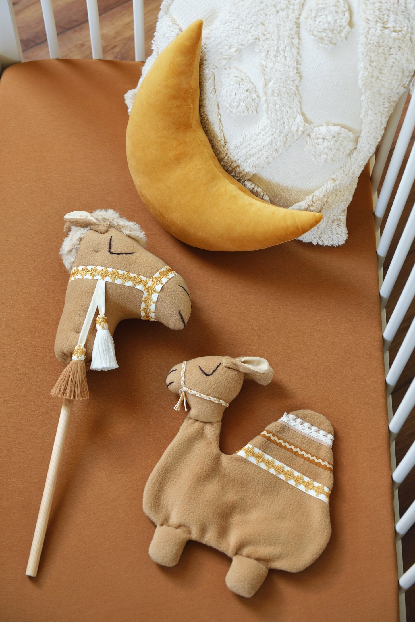 Camel Boho Kids Pretend Play Toy and Lovey Set