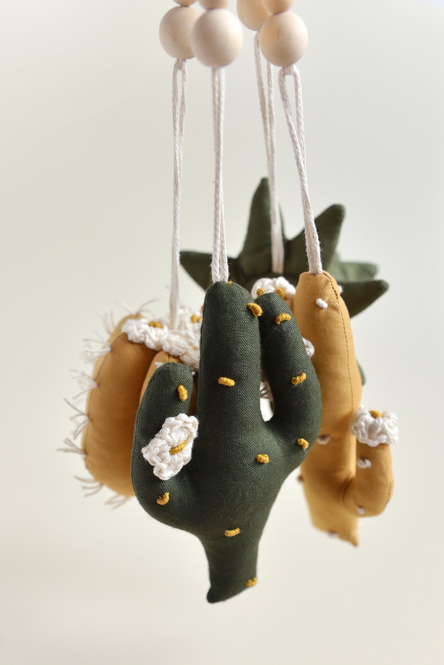Cactus Baby Play Gym Toys – Olive & Mustard