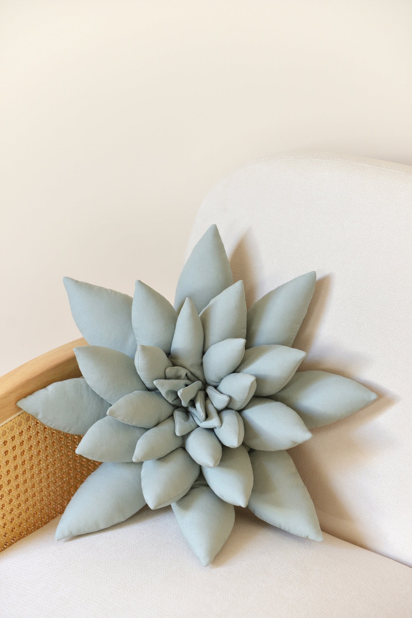 Large Succulent Boho Throw Pillow