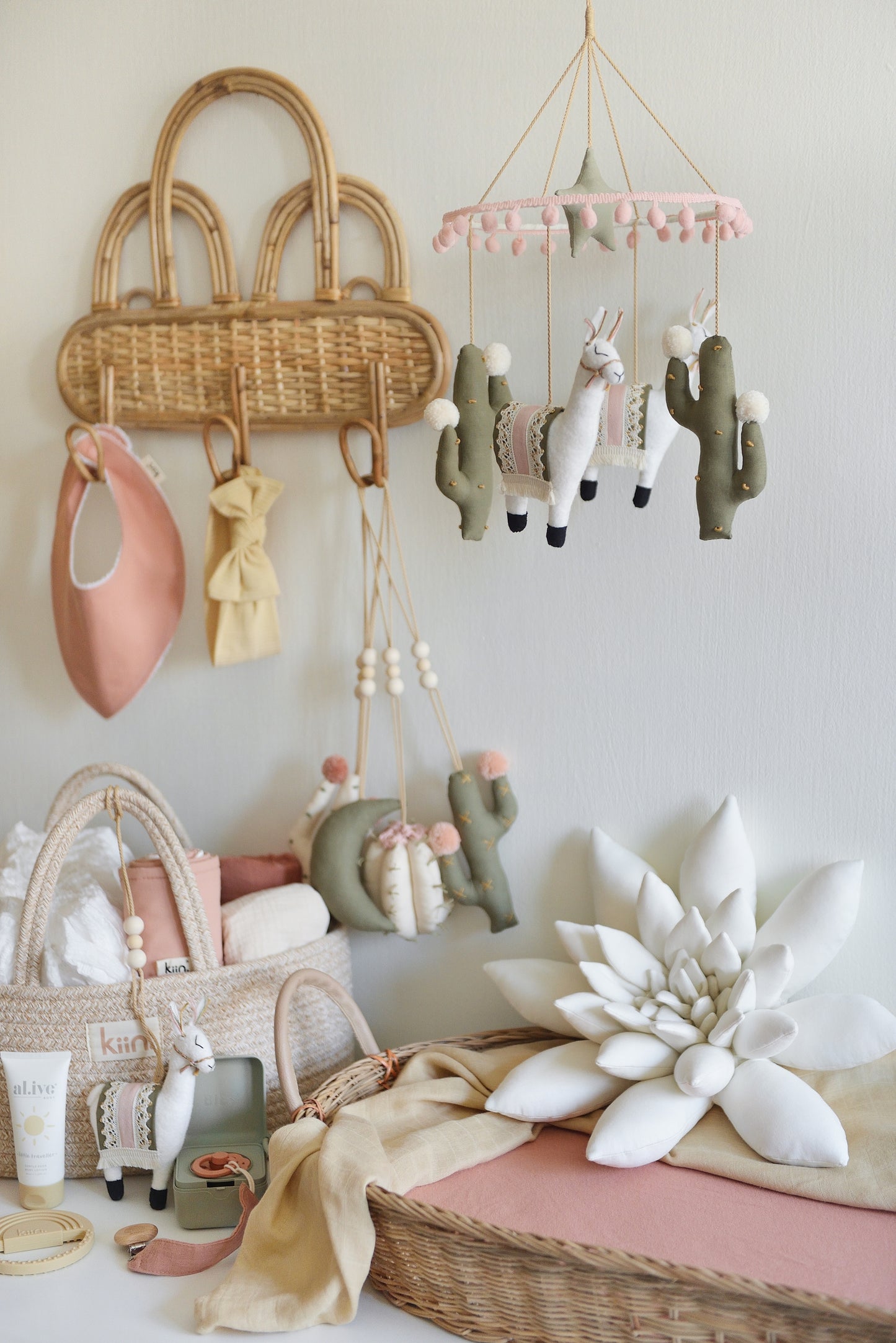 Peruvian Cacti Paradise Mini Nursery Mobile