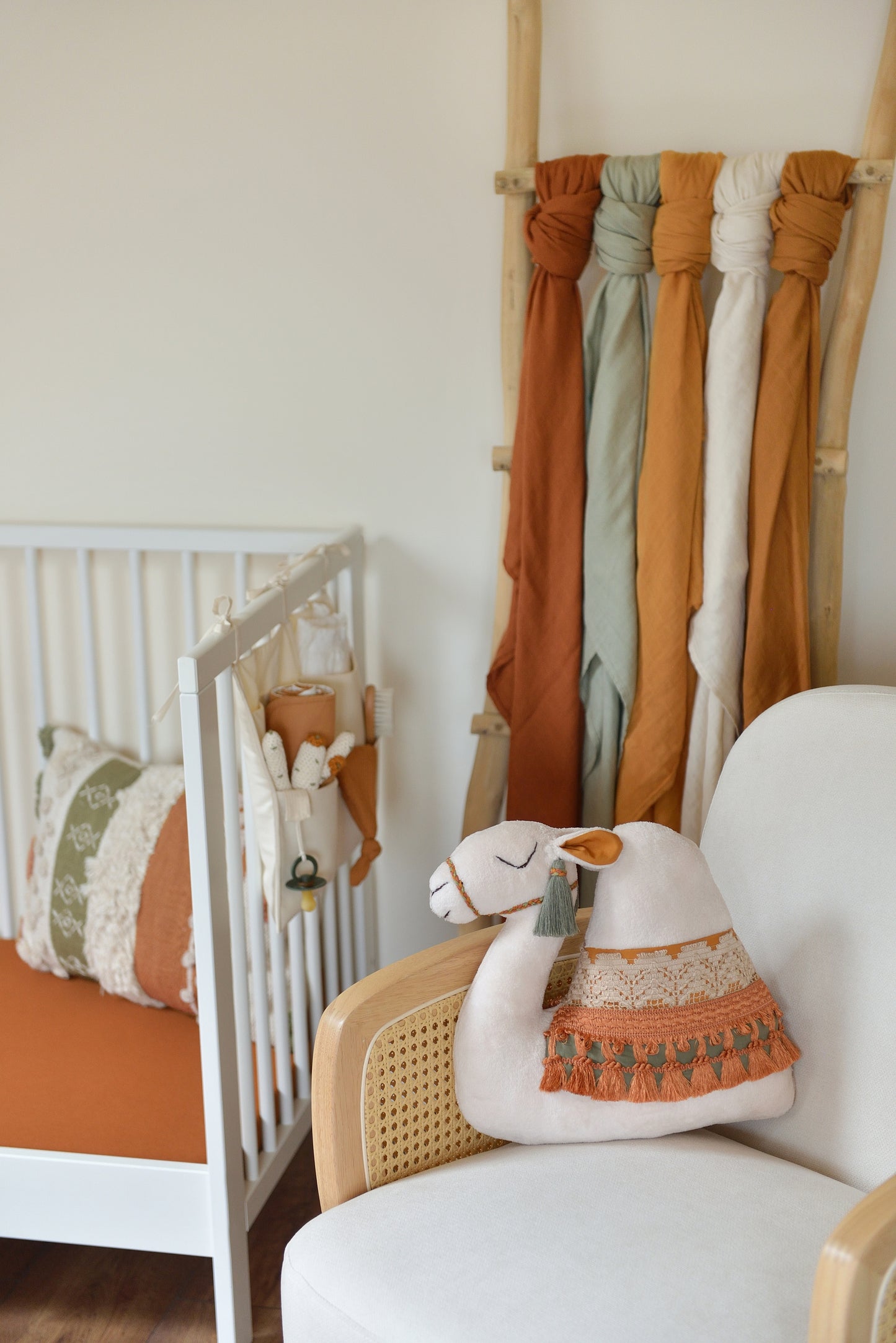 Oasis, the Camel - Handmade Boho Decor Pillow