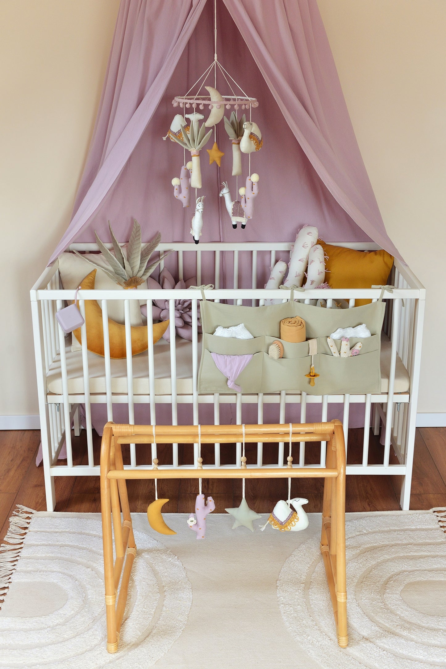 Lavender Dreams Boho Nursery Mobile
