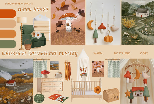 Whimsical Cottagecore Nursery: Where Nostalgia Meets Modern Comfort