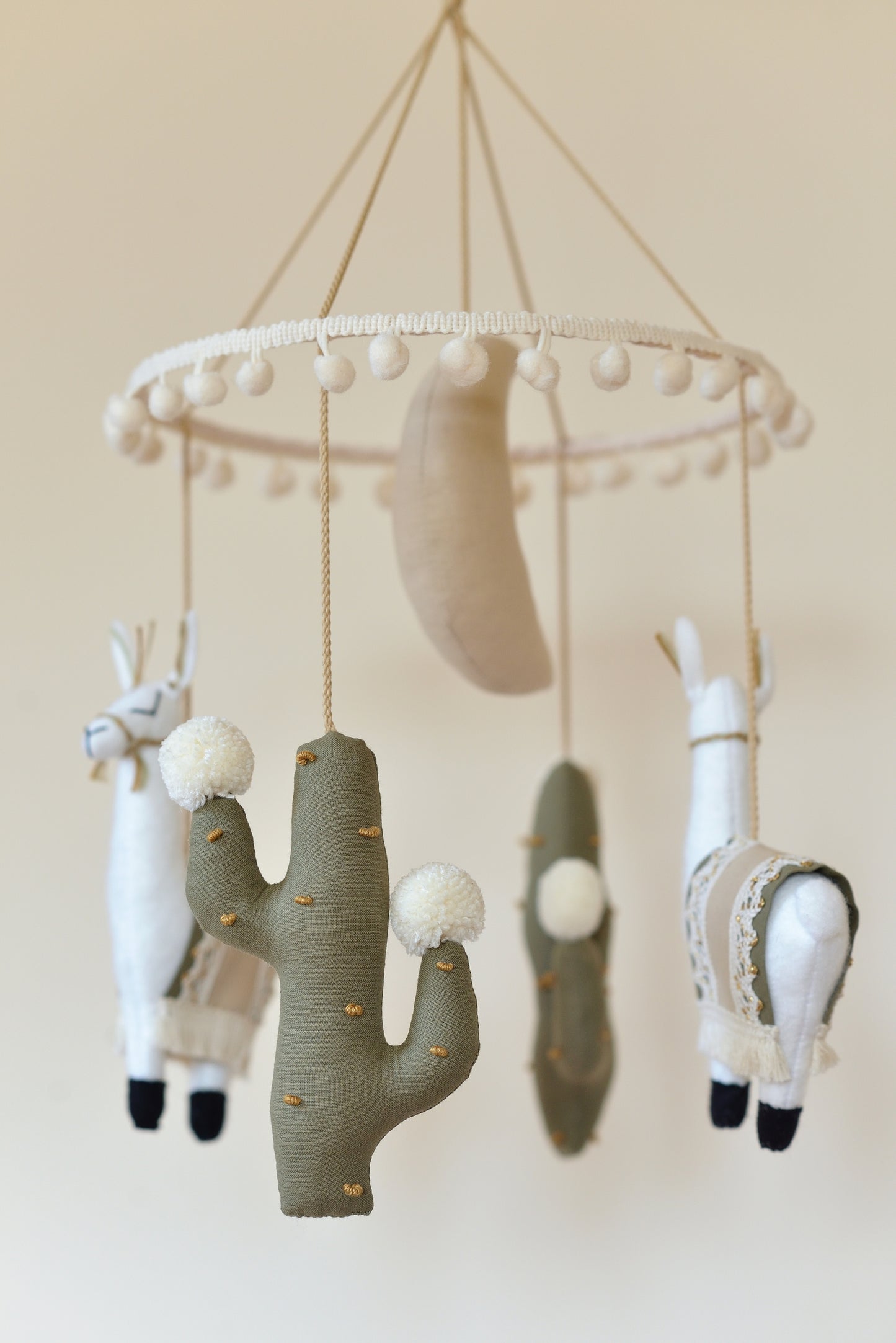 Peruvian Cacti Paradise Mini Nursery Mobile