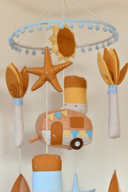 Sunny Surf Camper Dreams Nursery Mobile