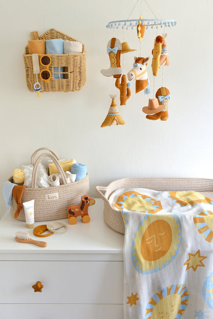 Sunny Day for a Rodeo Nursery Mobile