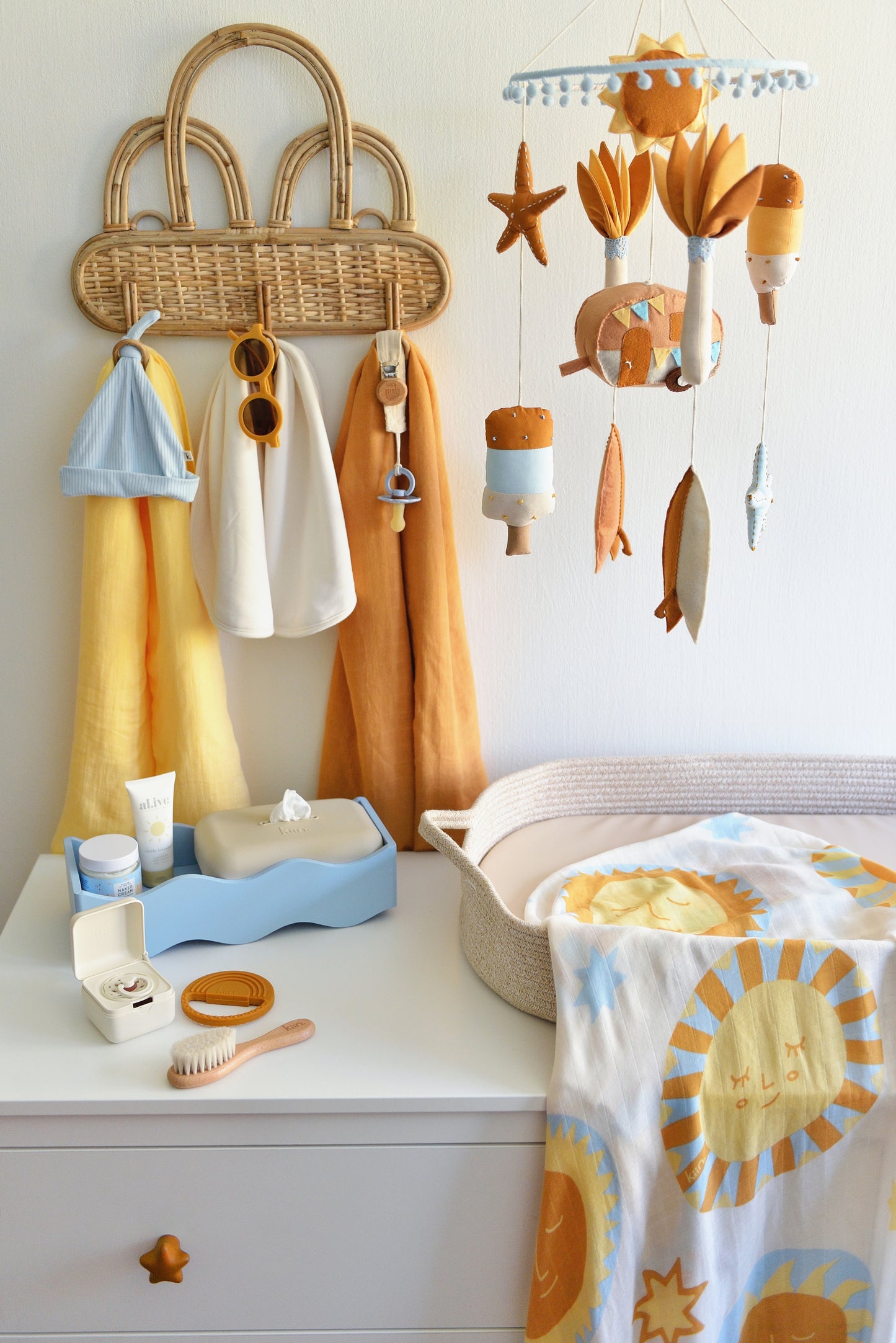 Sunny Surf Camper Dreams Nursery Mobile