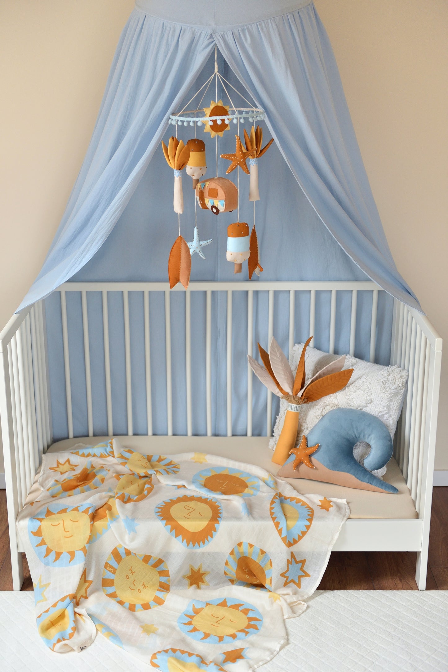 Sunny Surf Camper Dreams Nursery Mobile