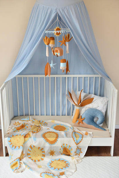 Sunny Surf Camper Dreams Nursery Mobile